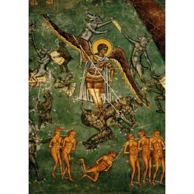 Byzantinisch. Michael der Seelenwäger