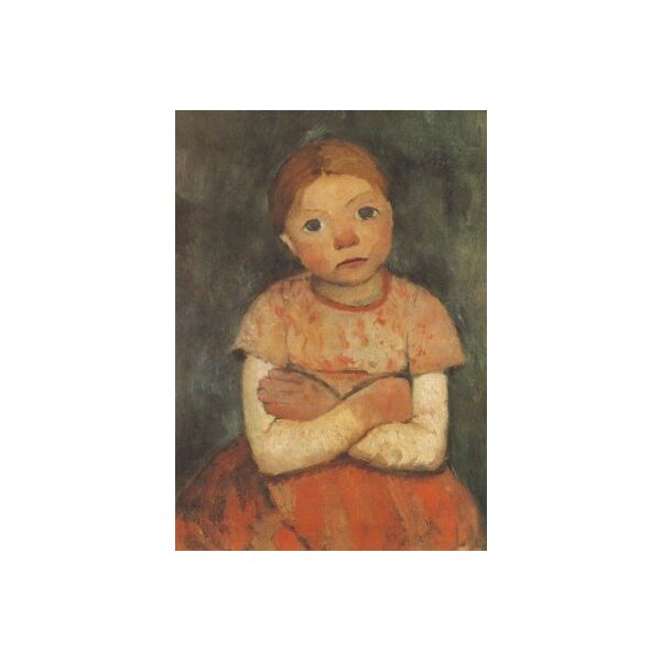 Paula Modersohn-Becker. Mädchen mit verschr.Armen