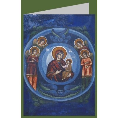 Byzantinisch. Muttergottes mit Kind. Jh. DK groß