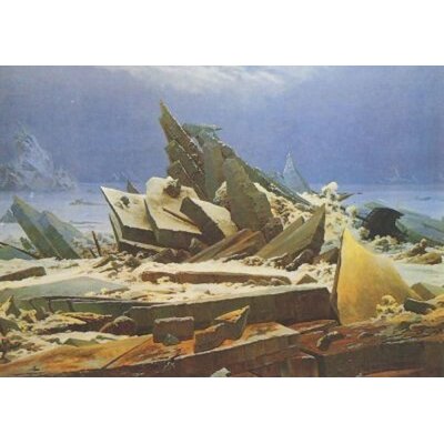Caspar David Friedrich. Das Eismeer, um 1823/1824
