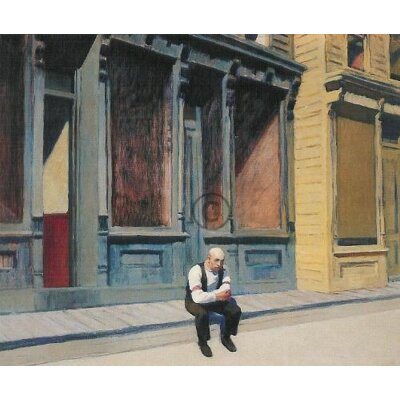 Edward Hopper. Sonntag, 1926