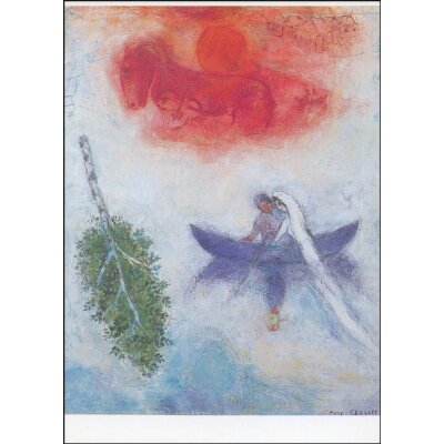 Marc Chagall. Die Barke, 1946