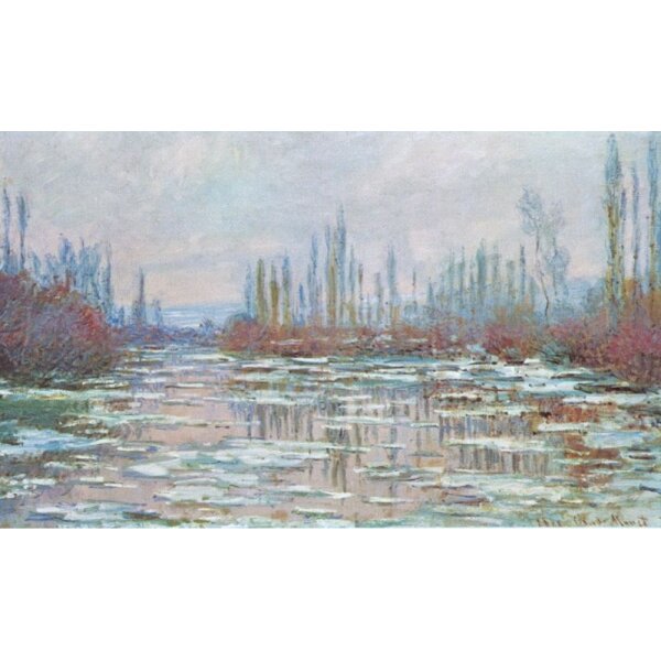 Claude Monet. Der Eisbruch