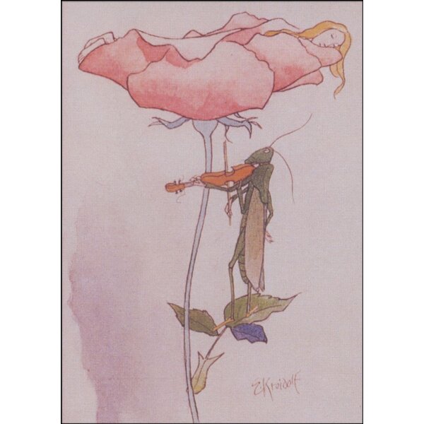 Ernst Kreidolf. Sommers letzte Rose