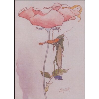 Ernst Kreidolf. Sommers letzte Rose