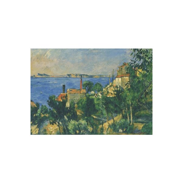 Paul Cézanne. Das Meer bei L`Estaque, 1876