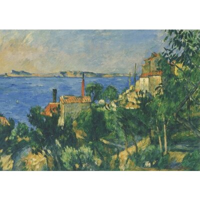 Paul Cézanne. Das Meer bei L`Estaque, 1876