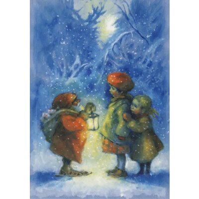 Elisabeth Nyman, Kinder treffen den Weihnachtsmann