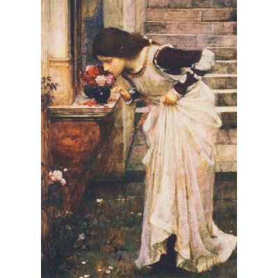 John William Waterhouse. Am Schrein (Detail), 1895