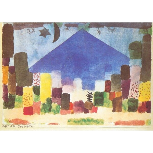 Paul Klee. Der Niesen, 1915