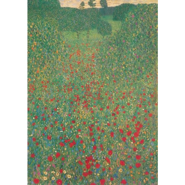 Gustav Klimt. Mohnwiese, 1907