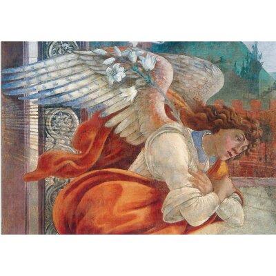 Sandro Botticelli. Verkündung, 1481. Ausschnitt