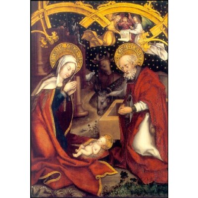 Hans Holbein. Basilika Santa Maria Maggiore (Detail), 1499
