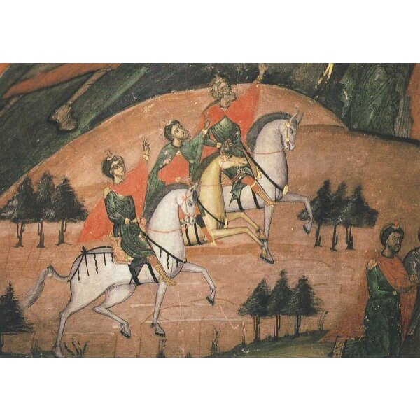 Byzantinisch. Die heiligen drei Könige