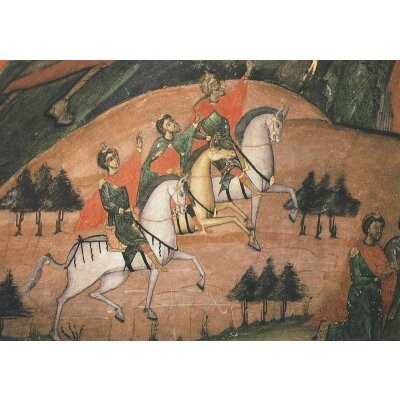 Byzantinisch. Die heiligen drei Könige