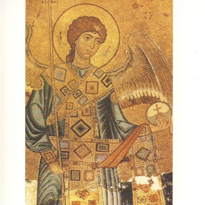 Georgisch-byzantinisch. Erzengel Michael, 12. Jh.