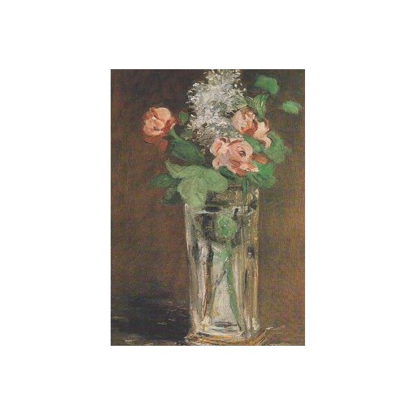 Edouard Manet. Blumen in einer Kristallvase. KK