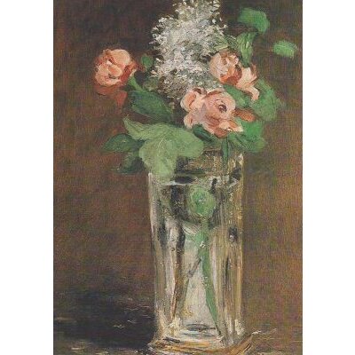 Edouard Manet. Blumen in einer Kristallvase. KK