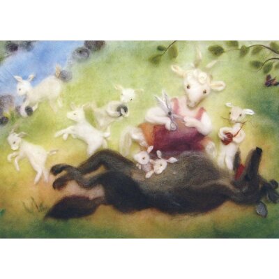Franziska Kopp. Der Wolf und die sieben Geisslein