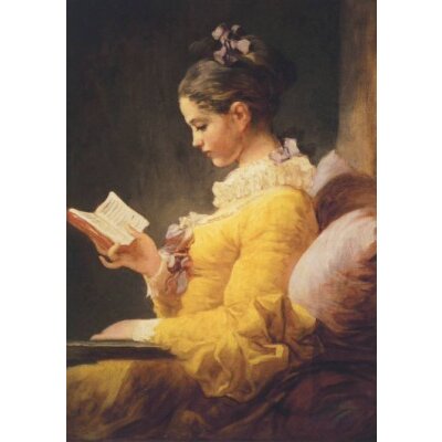 Jean-Honoré Fragonard. Junges, lesendes...