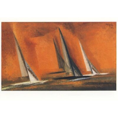 Lyonel Feininger. Schären-Kreuzer, 1930