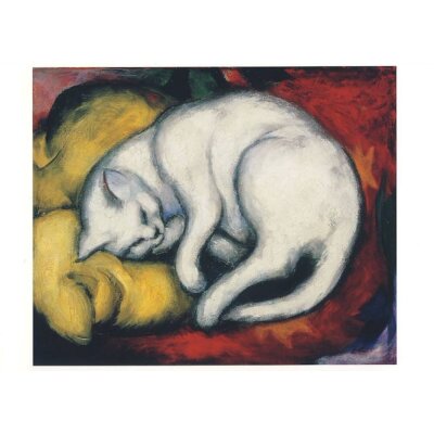 Franz Marc. Die weisse Katze, 1912