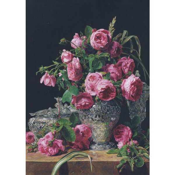Ferdinand-Georg Waldmüller. Rosen, 1843