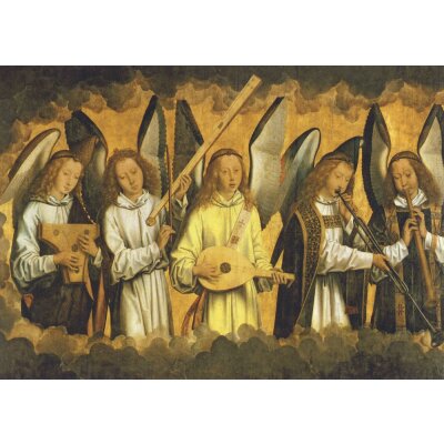 Hans Memling. Musizierende Engel