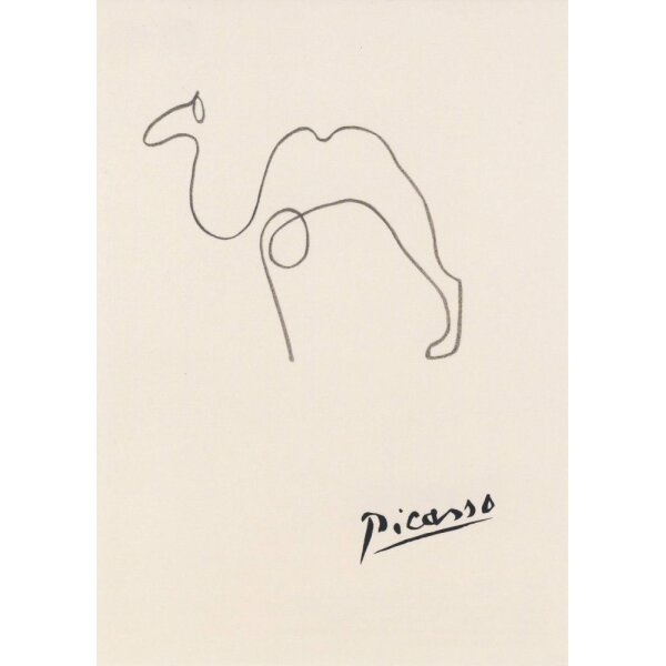 Pablo Picasso. Kamel, 1907
