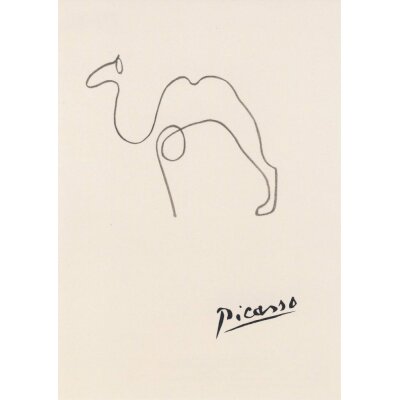 Pablo Picasso. Kamel, 1907