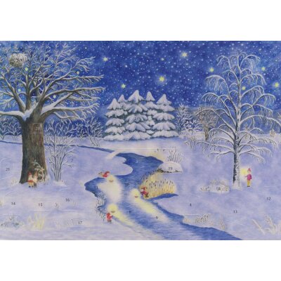 Elisabeth Heuberge. Weihnachtslichter f. d. Natur. 21 x 14,8
