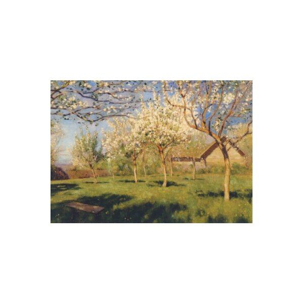 Lewitan, Isaak Iljetsch. Blühende Apfelbäume