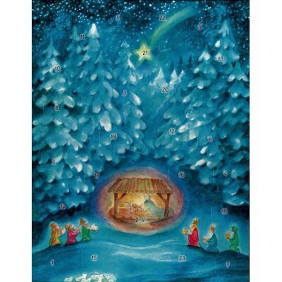 Marie-Laure Viriot. Besuch zu Weihnachten. Adventskalender
