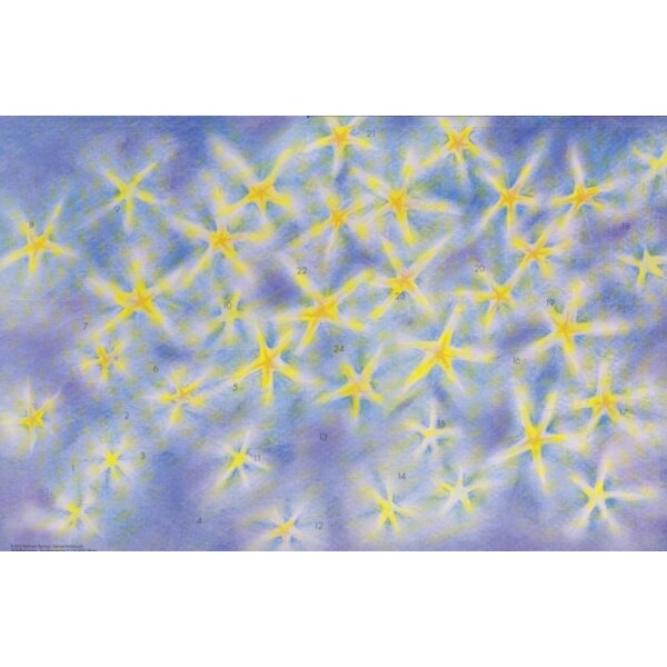M. Reichert. Sternenweihnacht, 47x31cm.