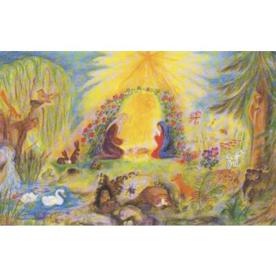 M. Reichert. Sternenweihnacht, 47x31cm.