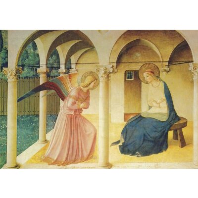 Angelico, F. Verkündung an Maria, um 1437/45