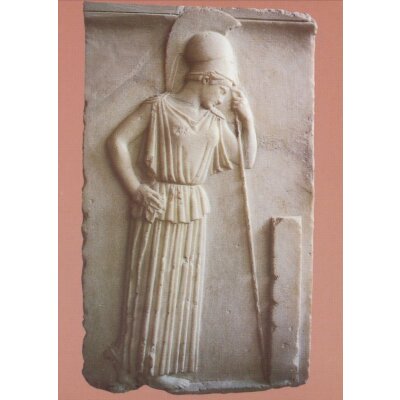 Griechisch. Denkende Athene