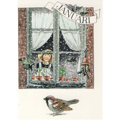 Lena Anderson. Januar.