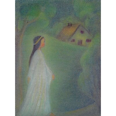 Ruth Elsässer. Schneewittchen im Wald