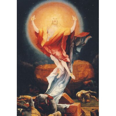 Matthias Grünewald. Auferstehung Christi
