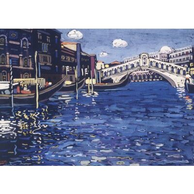 Wassily Kandinsky. Erinnerung an Venedig 4, 1904