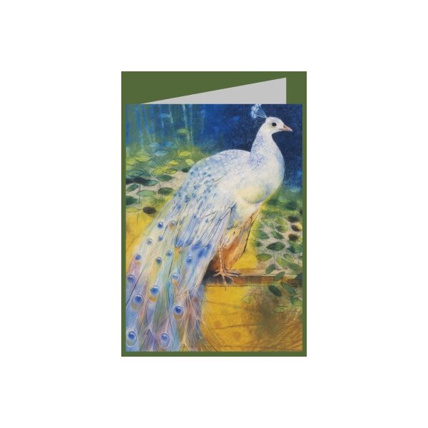 Loes Botman. Weißer Pfau