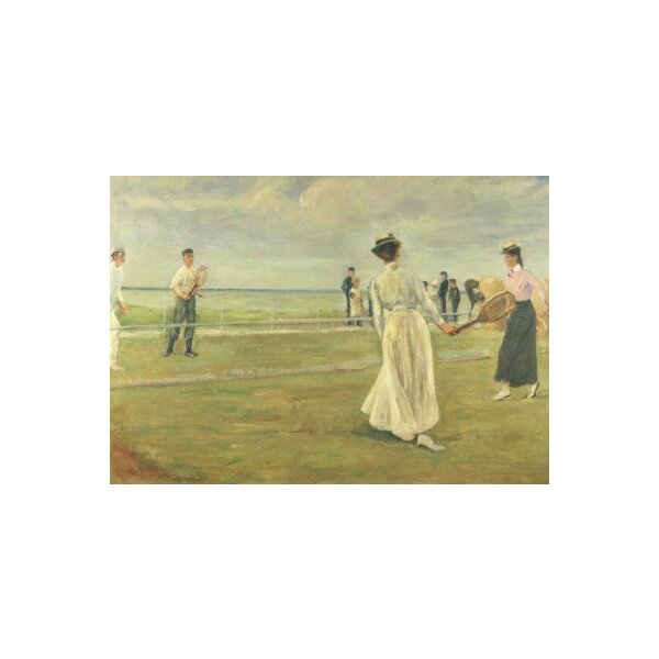 Max Liebermann. Tennisspieler am Meer, 1901