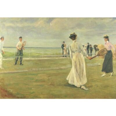 Max Liebermann. Tennisspieler am Meer, 1901