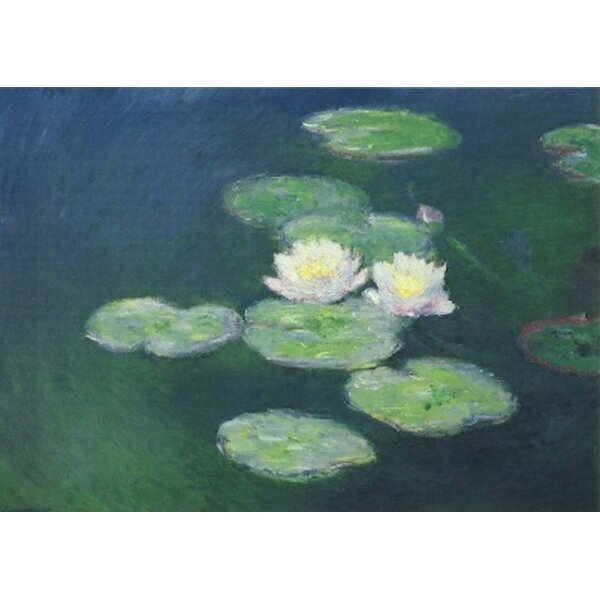 Claude Monet. Seerosen am Abend