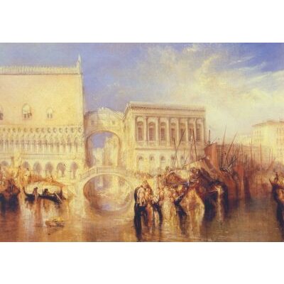 J.M.W. Turner. Venedig, Seufzerbrücke, um 1840