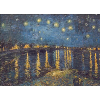 Vincent van Gogh. Sternennacht über der Rhone,...