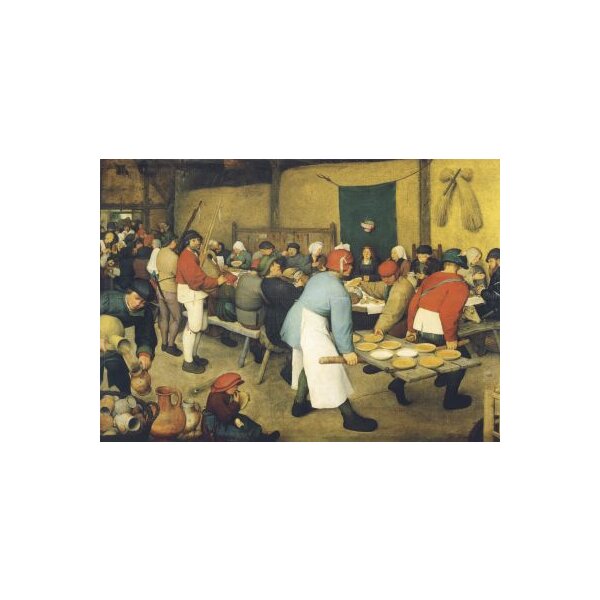 Pieter Brueghel d.Ä. Bauernhochzeit, um 1568