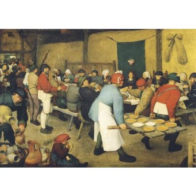 Pieter Brueghel d.Ä. Bauernhochzeit, um 1568