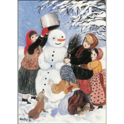 Heide Dahl. Schneemann